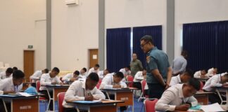 Panda Kodaeral IV Gelar Tes Mental Ideologi Casis TNI AL