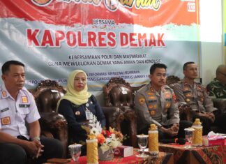 Kapolres Demak Turun ke Desa, Serap Aspirasi Lewat Jum’at Curhat