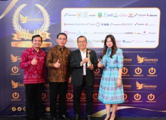 Kementerian ATR/BPN Terima Penghargaan INDOPOSCO