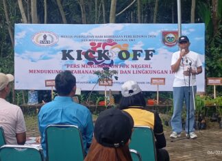 Pers Mengabdi Untuk Negeri,SWI Melakukan Penanaman Benih pohon Sorgum dan Bunga Matahari Sebagai Bukti Mendukung Program Ketahanan Pangan