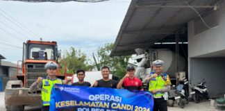 Satlantas Polres Demak Laksanakan Sosialisasi Operasi Keselamatan Candi 2026
