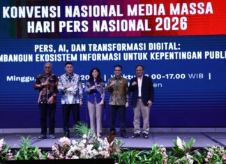 Menkomdigi Buka Konvensi Nasional Media Massa HPN 2026, Soroti Etika Pers di Era AI