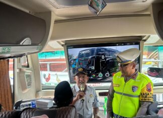 Satlantas Polres Demak Bersama Instansi Terkait Lakukan Inspeksi Keselamatan Berkendara