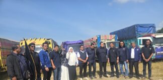 Jelang Ramadan, Irsan Sosiawan Gading Lepas 8 Truk Bantuan untuk Korban Banjir di 8 Kabupaten/Kota Aceh