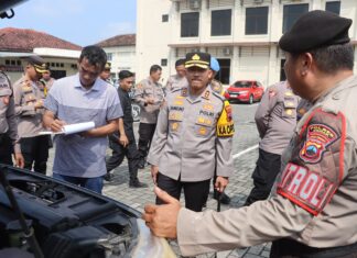 Polres Demak Perkuat Harkamtibmas Lewat Pemeliharaan Armada Operasional