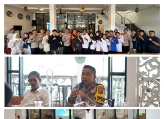 Silaturahmi Hangat Kapolres OKI & Pemuda, Bahas Keamanan Hingga ODOL