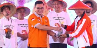 Launching Gerakan Pasar Tani Nasional PKS berlangsung Meriah: Bangun Ekonomi Gotong Royong untuk Masyarakat
