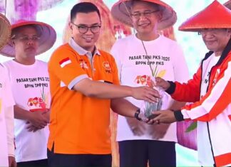 Launching Gerakan Pasar Tani Nasional PKS berlangsung Meriah: Bangun Ekonomi Gotong Royong untuk Masyarakat