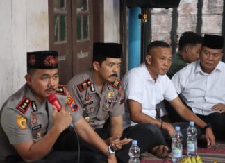 Kapolres Demak AKBP Samel Kawal Pembangunan Jembatan Vital di Guntur