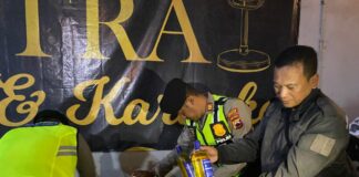 Sat Samapta Polres Demak Gencarkan Operasi Miras, 157 Botol Diamankan