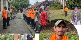 MAPALA UNSAN BACAN MASI TERUS MELAKUKAN OPERASI PENCARIAN IBU HALIMA YANG HILANG PEKAN LALU