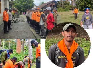MAPALA UNSAN BACAN MASI TERUS MELAKUKAN OPERASI PENCARIAN IBU HALIMA YANG HILANG PEKAN LALU