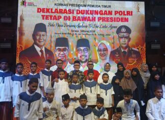 Presidium Pemuda Timur Santuni Puluhan Anak Yatim Piatu dan Dhuafa di Jakarta, Tegaskan Komitmen Pemuda Rawat Nilai Kemanusiaan di Bulan Ramadan
