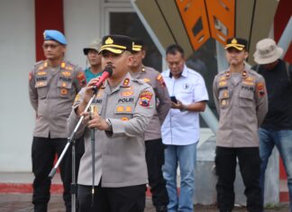 400 Personel Polres Demak Ikuti Simulasi Sispam Kota, Antisipasi Dinamika Kamtibmas