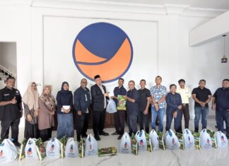 Perkuat Solidaritas Internal, NasDem Aceh Bagikan Bantuan Ketum Irsan Sosiawan