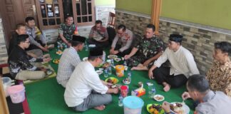 Kapolsek Cimanggis dan Camat Tapos Berhalal Bihalal Sambut Lebaran