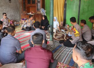 Kapolres Demak Berikan Santunan Terhadap Keluarga Korban Petasan