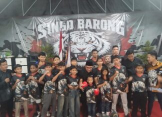 Wakil Walikota Semarang Kukuhkan Kepengurusan Singo Barong Boxing Camp
