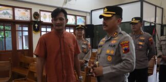 Kapolres Demak Pantau Persiapan Sabtu Suci, 240 Personel Disiagakan Amankan Pekan Suci