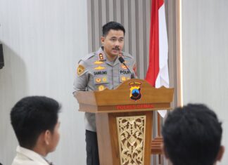 Perkuat Komunikasi Bersama Mahasiswa dan Organisasi Kepemudaan Polres Demak Gelar Halal Bihalal