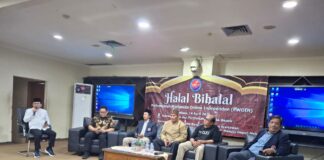 PWOIN Kota Depok Gelar Halal bihalal & Diskusi : Jangan Pernah Mengkotak – kotan Wartawan