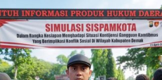 Polres Demak Gelar Simulasi Sispamkota: Perkuat Kesiapan Hadapi Kontijensi dan Konflik Sosial