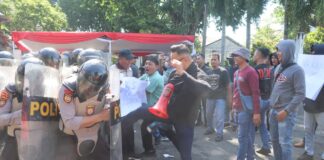 Ribuan Massa Disimulasikan, Polres Demak Matangkan Pengamanan May Day