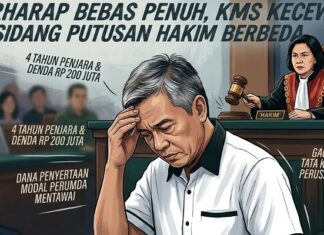 Kasus Korupsi Perumda Mentawai: Eks Dirut Kamser Sitanggang Divonis 4 Tahun Penjara