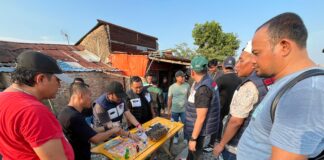 Gerebek Kawasan Pinggiran Rel, Polrestabes Ciduk 4 Pelaku Narkoba