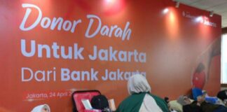 Rayakan Ultah Ke-65 Bank Jakarta Gelar Donor Darah Gandeng PMI provinsi DKI dan PWI Jaya
