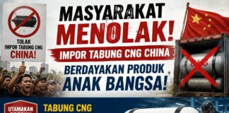 PNIB : Tolak Impor Tabung CNG China, Berdayakan Produk Anak Bangsa, Kedaulatan Energi Harga Mati