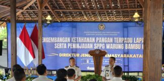 Rutan Depok Hadiri Pengembangan Ketahanan Pangan Terpadu Lapas Kelas IIA Karawang Serta Peninjauan SPPG Warung Bambu