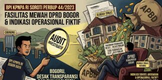 BPI KPNPA RI Soroti Perbup 44/2023: Fasilitas Mewah DPRD Kabupaten Bogor dan Indikasi Operasional Fiktif Rumah Dinas, Demi Kepentingan Siapa?