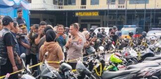 Polrestabes Amankan 138 Kendaraan Bermotor Dari 8 Gudang