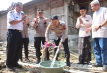 Polres Demak Hadirkan Akses Air Bersih, Sumur Bor di Solondoko Resmi Beroperasi