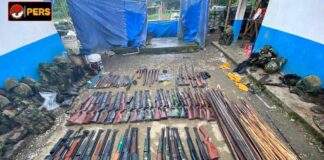 TNI Sita Puluhan Senjata Kelompok OPM Pimpinan Kopi Tua Heluka yang Kabur Lewat Sungai Dogoel