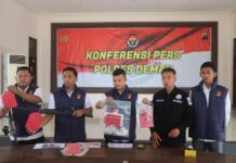 Kurang dari Dua Pekan, Satreskrim Polres Demak Ungkap Kasus Pembakaran Dua Rumah